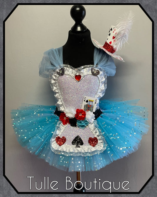 Alice in Wonderland world book day birthday tutu dress