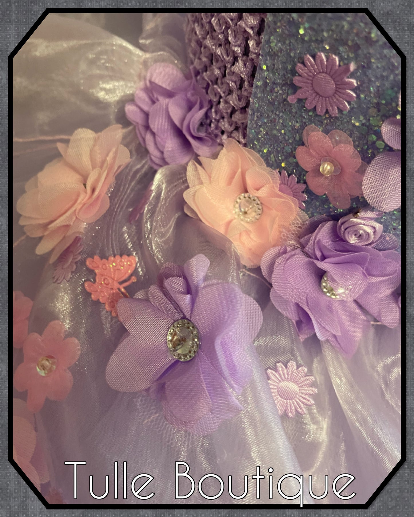 Encanto Isabela madrigal floral birthday tutu dress